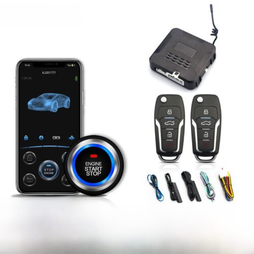 Shenqi New Mobile Phone Bluetooth Remote Control Vehicle One-click Start Keyless Enter PKE Car Universal Modification