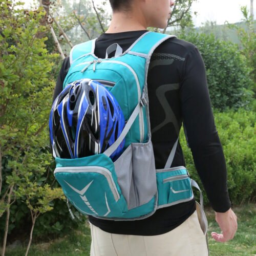 Mountain Bike Riding Backpack Motorcycle Equipment Helmet Water Bag Backpack