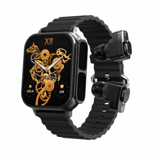 New N22 Earphone Watch Two-in-one Sedentary Heart Rate Health Monitoring Multi-sport Mode Smart Watch