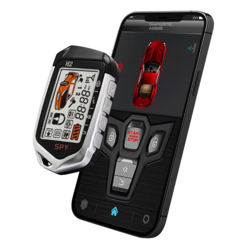 Two-way Car Alarm One-click Start 1500 M Vibration Alarm Remote Control Mobile Phone Control Car Suit Accessories