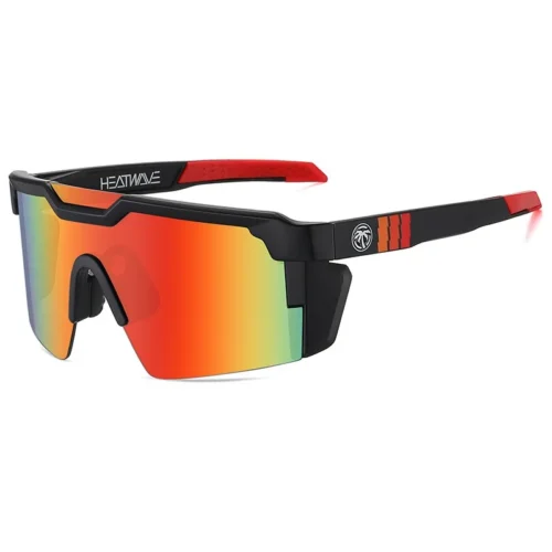 Heat wave Cross border outdoor sports windproof sunglasses for men women