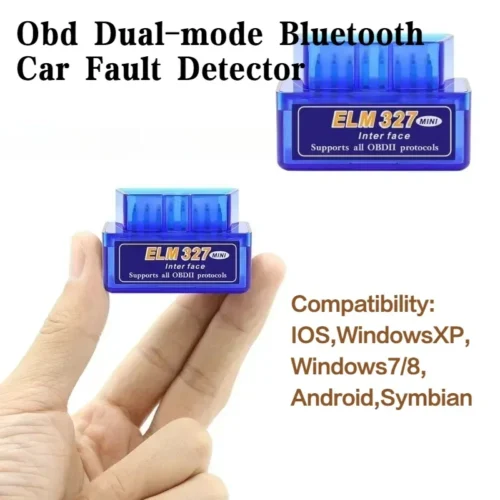 OBD ELM327 mini v2.1 Bluetooth car fault detection engine code reading and clearing, car maintenance and testing tool