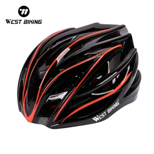 WEST BIKING Bike Helmet Lightweight 54-62CM Breathable Integrally-molded