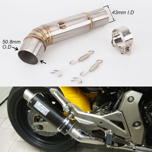 Modified Mid-section Variable Variation Wasp Exhaust Pipe CB600F Mid-section Hornets 2007-2013