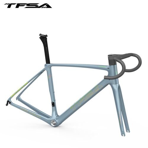 TFSA Direct JH-02 Ring Brake Carbon Fiber Frame Road Bicycle Color-changing Paint Frame Walk 2023