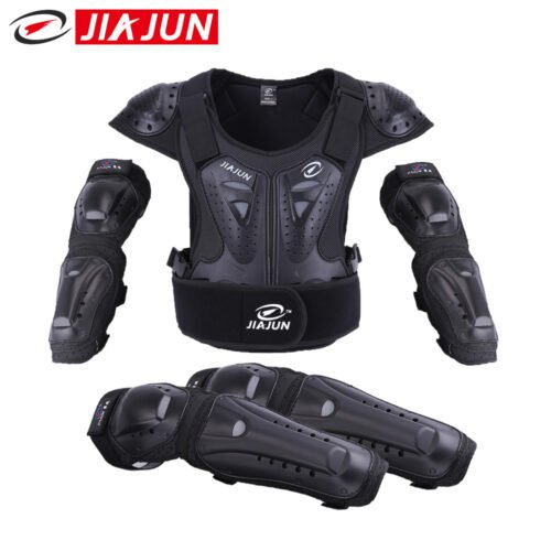 Outdoor Hard Shell Protective Suit Adult Motorcycle Knight Equipment Breathable Drop-resistant Elbow Pad Knee Pad Armor Combination