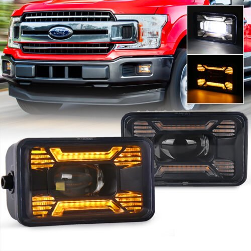 New Suitable For Ford Fog Lamp F150 Special Fog Lamp Modified Front Anti-fog Lamp Car LED Fog Lamp