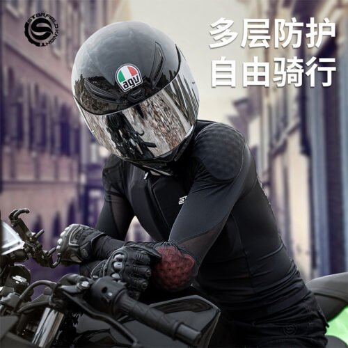 Starry Knight Armor Protective Motorcycle Anti-fall Clothing Summer Breathable Men’s Protective Gear CE Night Reflective