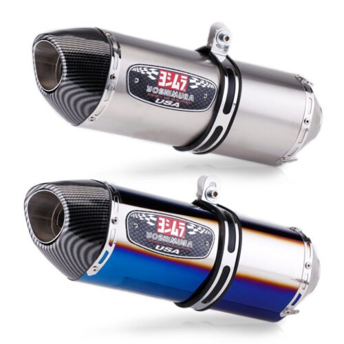 Motorcycle Universal Exhaust Pipe Modified MT15 R6 Z650 Yoshimura R77 Exhaust Pipe