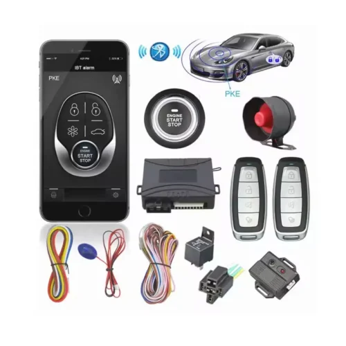 NTO Update Car Remote Start Stop Kit Blue-tooth Mobile Phone APP Control Engine Ignition Open Trunk PKE Keyless Entry Car Alarm