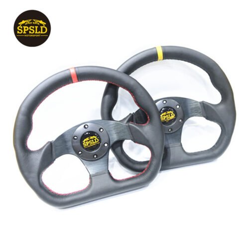 Racing Special Leather 13-inch 320mmD Type Plane Drift Steering Wheel/leather Steering Wheel