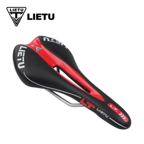 LIETU Bicycle Saddle MTB Road Bike Cycling Silicone Skid-proof Saddle Seat Silica Gel Cushion Seat Leather Front Seat Mat